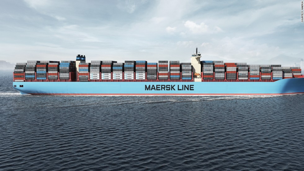 The World's Biggest Container Ship - CNN.com