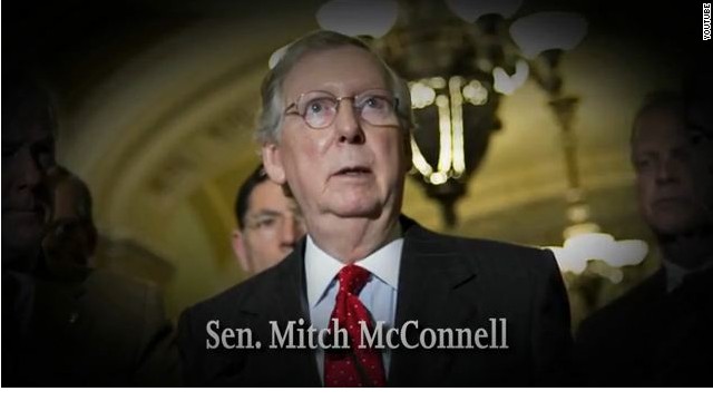 New Democratic ad says it's time for McConnell to go