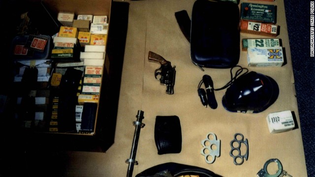 Prosecutors said they found more than $800,000 in cash and 30 weapons, including handguns, an automatic rifle and a hand grenade, when Bulger was arrested in 2011.