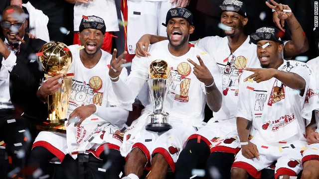 Miami Heat, flamante campeón de la NBA