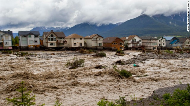 Alerta en otra ciudad de Canadá por inundaciones