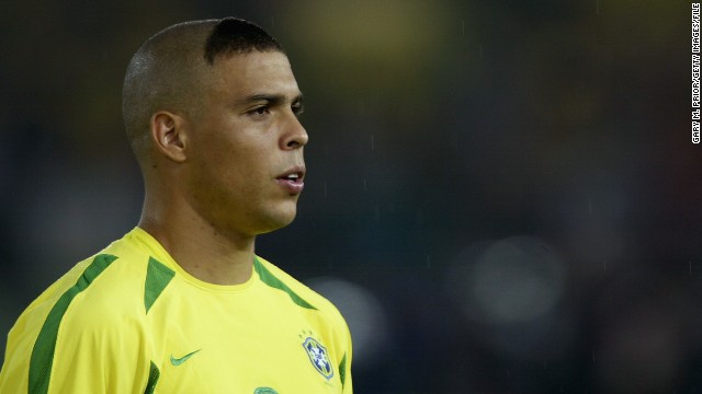 Ronaldo watched on as Romario fired Brazil to victory in 1994, four years later he was the star man at France 1998. Brazil lost the final 3-0 to the hosts, with mystery surrounding their starting 11 as Ronaldo was left out of, then reinstated to, the team for the deciding match at the Stade de France. Ronaldo's redemption arrived in 2002, when he scored both goals as Brazil beat Germany 2-0 to lift the World Cup for a fifth time.