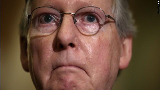 McConnell only party leader in Congress to oppose Syria resolution