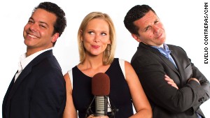 John Avlon, Margaret Hoover and Dean Obeidallah 