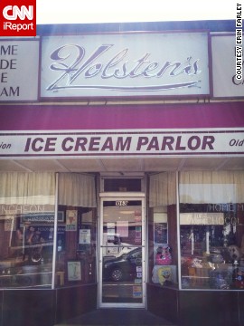 Erin Farley went to several locations in North Caldwell, New Jersey, the morning after Gandolfini died, including the Holsten's Ice Cream Parlor, site of the famous final scene of the series. "Being from New Jersey, Tony Soprano was always a name I heard growing up. And yesterday when he passed away, my state was so affected and I wanted to find out why."