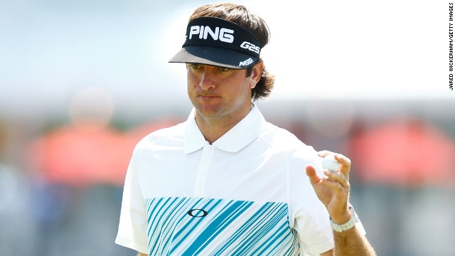 Bubba Watson shares the lead going into the final round of the Travelers Championship in Connecticut. 