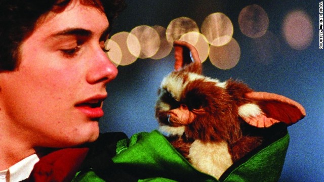 Audiences loved "Gremlins" adorable mogwai <strong>Gizmo</strong> -- but the puppeteers did not. The tiny rubber puppet was prone to malfunctioning and so frustrated the crew that they added a scene in which the creature gets strapped to a dartboard and pelted with darts.