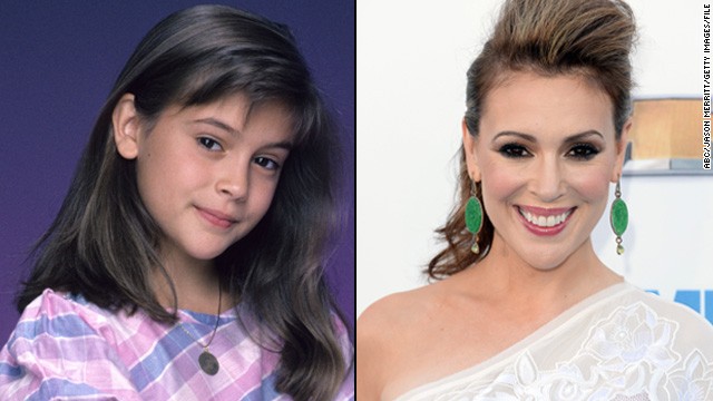 Alyssa Milano, who starred as a preteen on the '80s series "Who's The Boss?," thinks talent is one factor that helps a child star safely transition into more adult roles. 