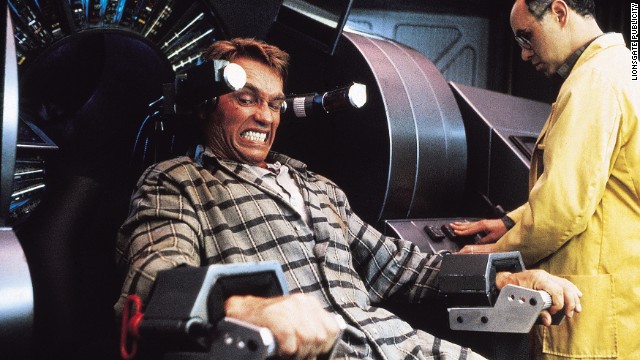 Arnold Schwarzenegger had a lot of dreams in 1990's "Total Recall," but the violence was very real as he headed to Mars to figure out his memories.