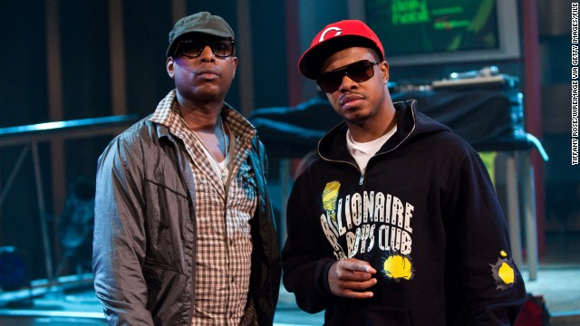 Kweli's only No. 1 hit to date, 2000's "Move Something," came after he joined forces with Cincinnati's DJ Hi-Tek, right, forming Reflection Eternal. The two would have several successful songs together. 