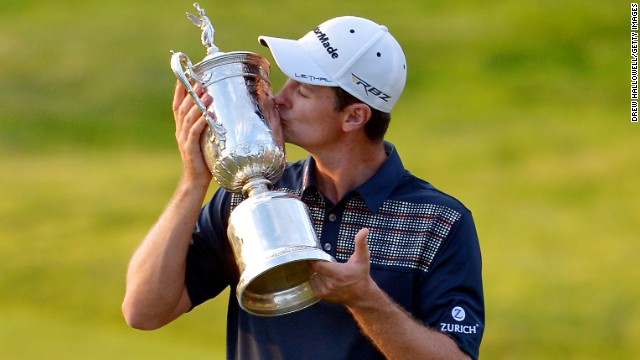 British golfer Justin Rose captured the first major of his career at the U.S. Open.