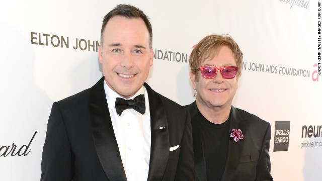 David Furnish and Sir Elton John married in 2005. The pair recently <a href='http://marquee.blogs.cnn.com/2013/01/16/sir-elton-and-david-furnish-welcome-another-son/' >welcomed their second son.</a>