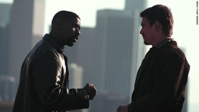 Another more serious take on the genre, this 2001 hit featured Denzel Washington, left, in his Oscar-winning turn as a corrupt cop. Ethan Hawke co-starred.