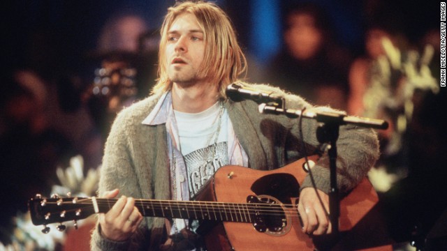 Even though Kurt Cobain died 19 years ago, many of a certain age can still recall the exact place they were in when they learned the <a href='http://www.cnn.com/2009/SHOWBIZ/Music/04/08/kurt.cobain.anniversary/index.html?iref=allsearch' target='_blank'>Nirvana frontman had been found dead at 27.</a> As <a href='http://www.rollingstone.com/music/news/kurt-cobain-aa967-aa994-19940602#ixzz2XSJuFD8J' target='_blank'>Rolling Stone</a> explains, "People looked to Kurt Cobain because his songs captured what they felt before they knew they felt it," and that remains true even after his death -- which <a href='http://www.nbcnews.com/id/4645881/ns/dateline_nbc-newsmakers/t/more-questions-kurt-cobain-death/#.Ucyy9JzNkWU' target='_blank'>some aren't convinced was a suicide</a>, as authorities ruled it to be.