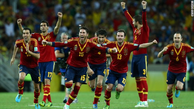 España vence a Italia en penales y jugará la final de la Copa  Confederaciones contra Brasil