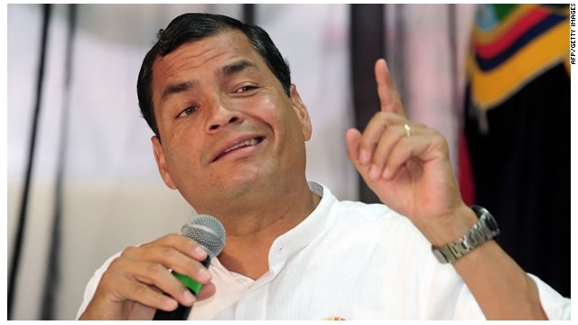 "Ecuador no se someterá a presiones", dice Rafael Correa sobre el caso Snowden