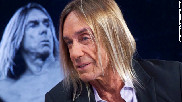 Iggy Pop is touring Europe with The Stooges, having recorded 