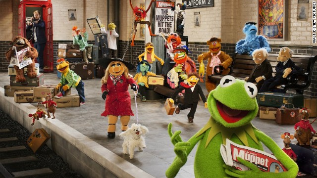 The Muppets aren't taking Manhattan but Europe in "Muppets Most Wanted," the follow-up to 2011's hit "Muppets" movie. Also in theaters this month will be the action epic, "300: Rise of An Empire," and Marlon Wayans' spoof horror flick, "A Haunted House 2."