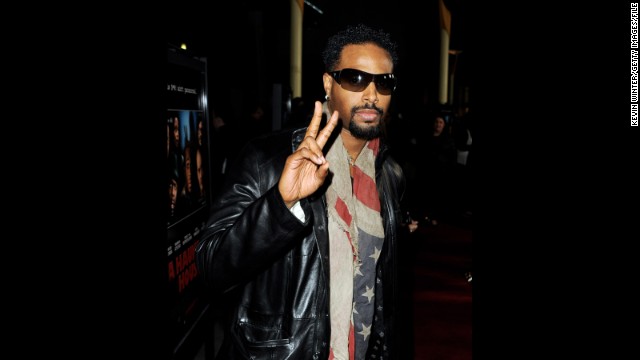 Shawn Wayans tucks his stars and stripes around his neck for the premiere of brother Marlon Wayans' movie, "A Haunted House," in January in Los Angeles.