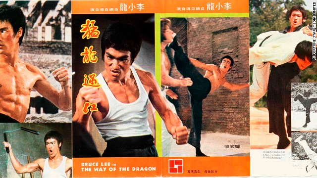 A handbill for "The Way of the Dragon", which was written, produced and directed by Bruce Lee, and is considered one of the greatest action films of all time.