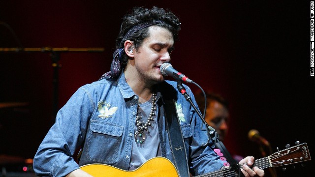 John Mayer dedicates song to 'patient' Katy Perry