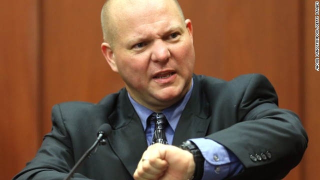 Mark Osterman, a U.S. Air Marshal and friend of Zimmerman's who wrote a book about the case, testifies on Tuesday, July 2. He recounted the story of the shooting that Zimmerman told him and testified that when he took Zimmerman home from the police station after the shooting, Zimmerman wasn't acting like himself. 