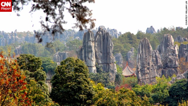 China's <a href='http://ireport.cnn.com/docs/DOC-953847'>Stone Forest</a>, or "Shilin," contains hundreds of tall, natural limestone formations.