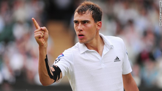 Janowicz posed plenty of problems for Murray in their semifinal clash on Centre Court at Wimbledon.