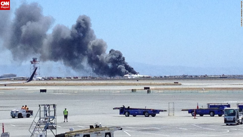 Un avión se estrella al aterrizar en San Francisco