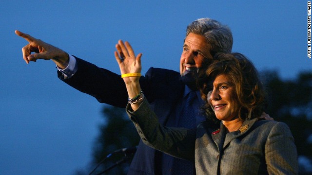 Heinz Kerry was thrown into the spotlight when her husband ran for the Democratic nomination during the 2004 presidential election. 