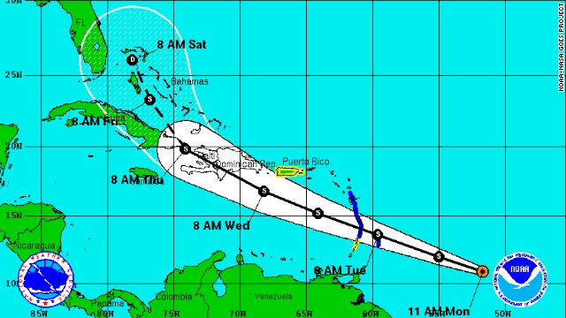 La tormenta tropical Chantal avanza hacia el Caribe