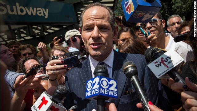 Tonight at 9: Piers Morgan welcomes Eliot Spitzer, puts Larry Elder on "The Grill"