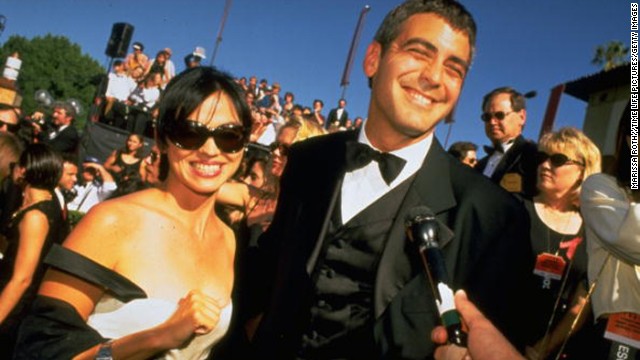 Karen Duffy: Former MTV VJ Karen Duffy hooked Clooney in 1995, and while their romance didn't last, the friendship did. Duffy was spotted on a boat ride with Clooney and then-girlfriend Canalis in 2010. 