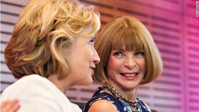 Anna Wintour boosts Hillary Clinton for 2016