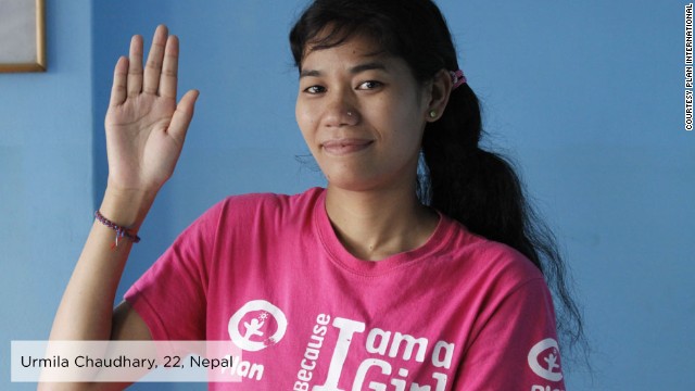 Urmila, 22, comes from a family of bonded farmers in Nepal and was sold as a child servant, known as a Kamalari, at the age of 6. After she was freed 11 years later, Urmila started school with the help of non-governmental organizations and began fighting for the rights of Kalamari girls, a campaign that has taken her to meet Nepal's president and prime minister. Urmila will be presented with a Youth Courage Award for Education by the U.N. special envoy for global education on Friday, July 12.