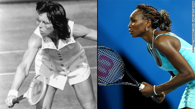 When she was 12, American tennis player Billie Jean King knew she wanted to break records and barriers in tennis. "I wanted to be the No. 1 tennis player in the world, and I wanted to use my success to change the face of our society to grant equal rights and opportunities for both men and women." Two years after Title IX, King created the Women's Sports Foundation. Throughout her career, she fought for equal pay in prize money for women. Inspired by King, Venus Williams later picked up the torch, speaking out about the issue. In 2007, due to their efforts, Wimbledon female and male champions were paid an equal amount.