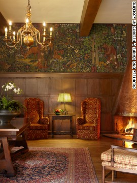 A recent renovation of The Ahwahnee at Yosemite National Park drew upon historical archives to determine appropriate textiles and colors, giving an English country-house look to the interiors.