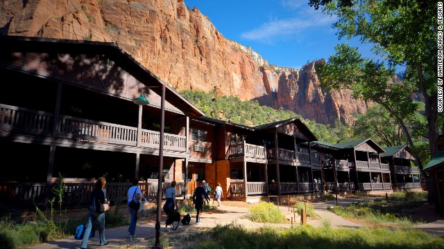 This is the only lodging option that puts you inside Zion National Park. Western-style 1920s cabins combine fir flooring and oak-and-wicker dressers with modern amenities like 300-thread-count cotton sheets.