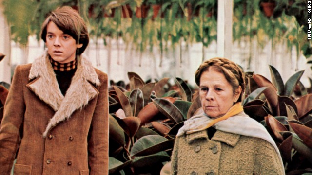 The black comedy "Harold and Maude" starred Bud Cort as a young man obsessed with death who becomes involved with an elderly free spirit played by Ruth Gordon. Commenter Molly Duglar said of the 1971 film: "The critics hated it and it died at the box office. But due to a cult following, began making a profit in 1983."