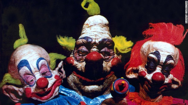 EyeKantSpeell suggested another low-budget film -- "Gawd nobody has yet to mention 'Killer Klowns From Outer Space' pure classic!" So we added this 1988 "masterpiece."<!-- -->
</br>