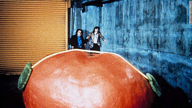 A reader named DaMenace suggested the low-budget 1978 horror film "Attack of the Killer Tomatoes!" This one definitely is a saucy best-worst movie.