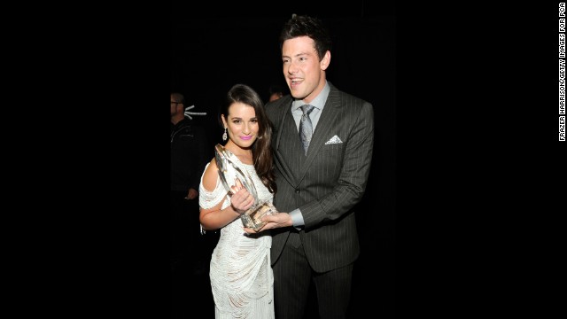 Michele and Monteith attend the 2012 People's Choice Awards in Los Angeles. 