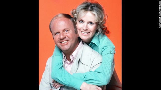 Diana Hyland only appeared in four episodes as the mother on "Eight is Enough" before her death from cancer in 1977. Dick Van Patten played her TV husband, and his character became a widower who fell in love and remarried when a new actress was cast.