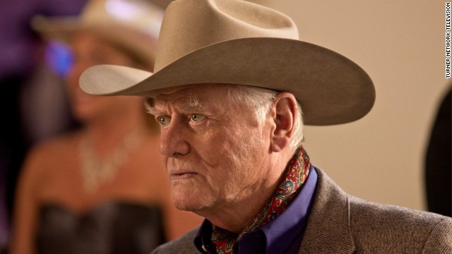 The producers of the rebooted "Dallas" revisited the "Who shot J.R." mystery of the original show following Larry Hagman's death, of complications from cancer, in 2012.