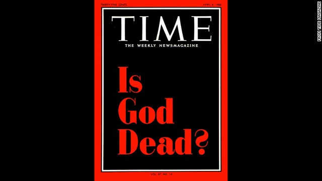 Time magazine's April 8, 1966, cover, and a related article discussing the "death of God movement," drew immediate backlash.