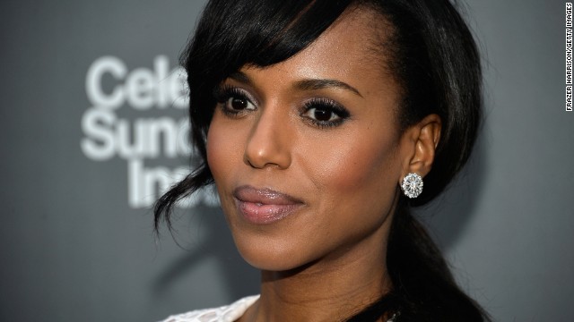 Outstanding lead actress in a drama series: Kerry Washington, "Scandal"