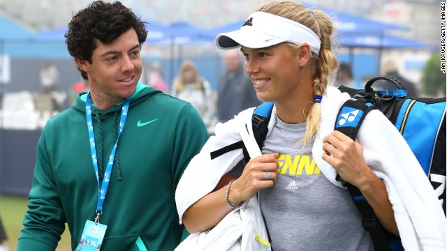 Rory McIlroy and Caroline Wozniacki cemented their relationship by getting engaged on New Year's Eve and will hope it will signal a return to form on the sporting front in 2014.