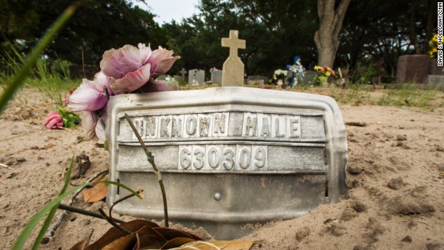 As lawmakers in Washington debate how to reform America's immigration policy, the impact of any changes will be felt by those living along the U.S.-Mexico border. Here in Falfurrias, Texas -- more than 70 miles north of the border -- lie the graves of dozens of migrants who died trying to illegally cross the border. Baylor University's forensics students have exhumed 63 bodies in an effort to identify them. 