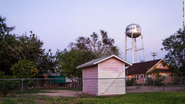 Hidalgo, Texas, is just a mile from the U.S.-Mexico border, and it's where many illegal immigrants touch U.S. soil for the first time. 