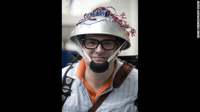 DanWill McCann chose to come to the convention dressed as a character from "Ghostbusters" on July 19. 